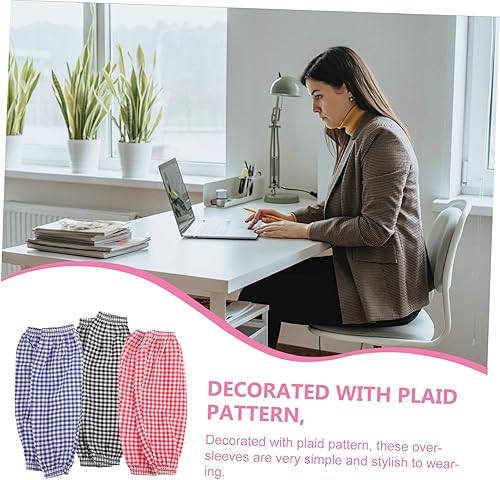 Miniatura 4 de 3 pares de mangas resistentes a las manchas para tareas domésticas, fundas protectoras de brazos, mangas de brazo para hombres, camisas sueltas