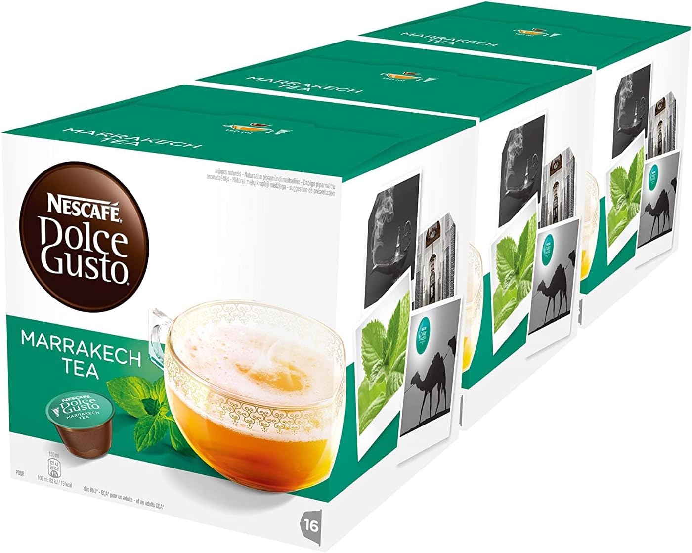 Nescafe Dolce Gusto Marrakesh Style Tea (Pack of 3)
