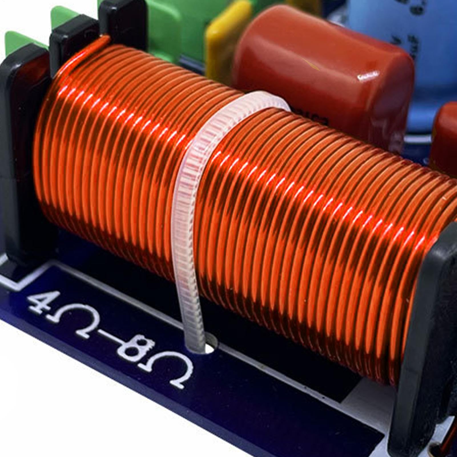 3-Wege-Frequenzweiche | Effiziente Frequenzweiche für Lautsprecher - Kompakter -Frequenzteiler mit hoher Leistung für Reparatur Wartung Bearbeiten von Audiosystemen mit Klarheit