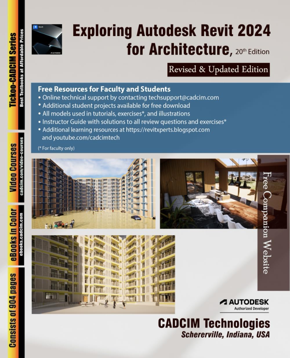Exploring Autodesk Revit 2024 for Architecture, 20th Edition