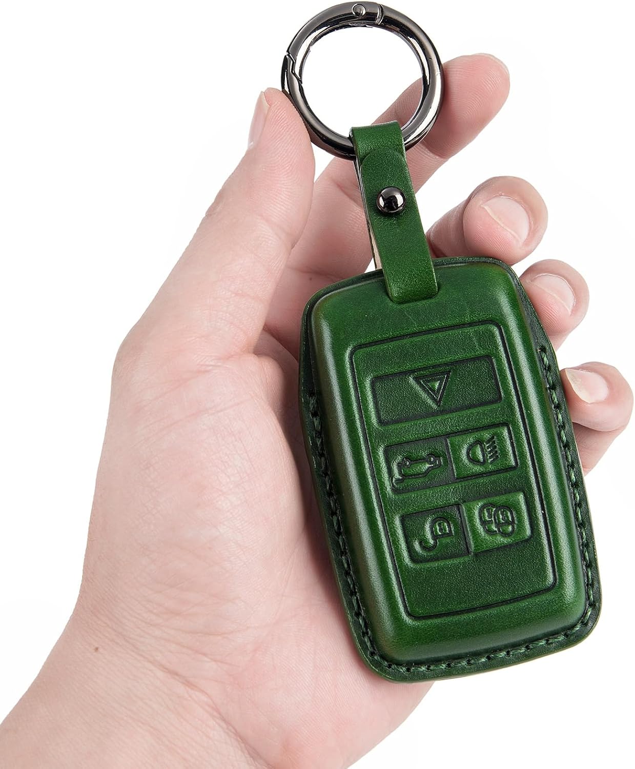 Smart Key Fob Case Cover Compatible with Land Rover Discovery, Range Rover, Defender ,Jaguar 2018-2024