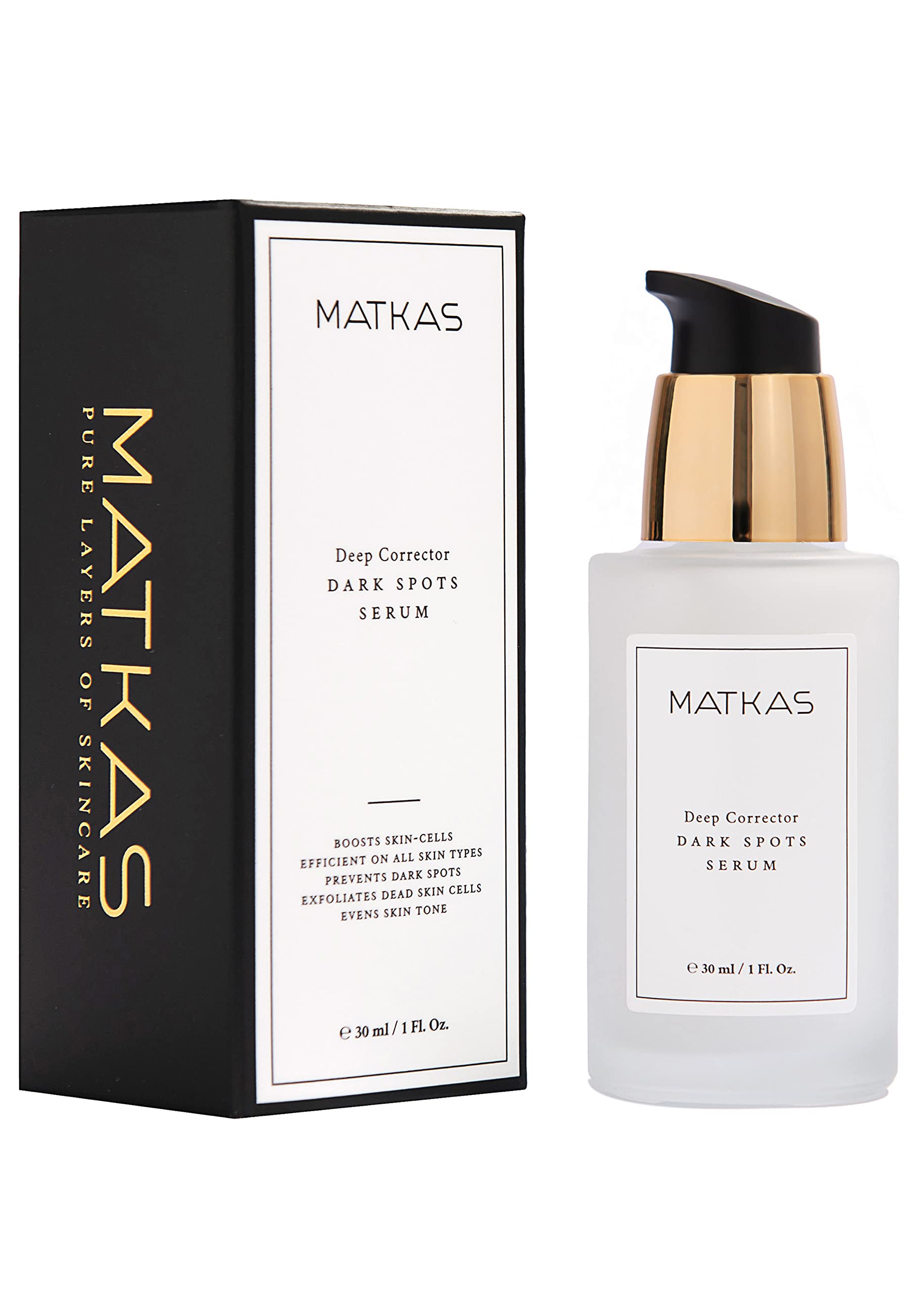 MATKAS Korean Deep Corrector Dark Spots Serum for Face, 30mL