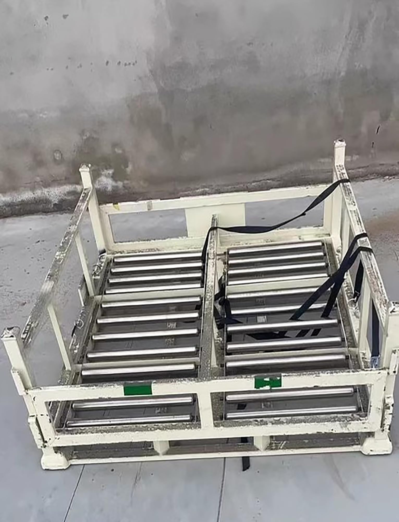 Cinta transportadora de rodillos pesados multifunción sin alimentación para camiones y almacenes, 20 cm, sistema de transporte ligero, diseño fácil de unir