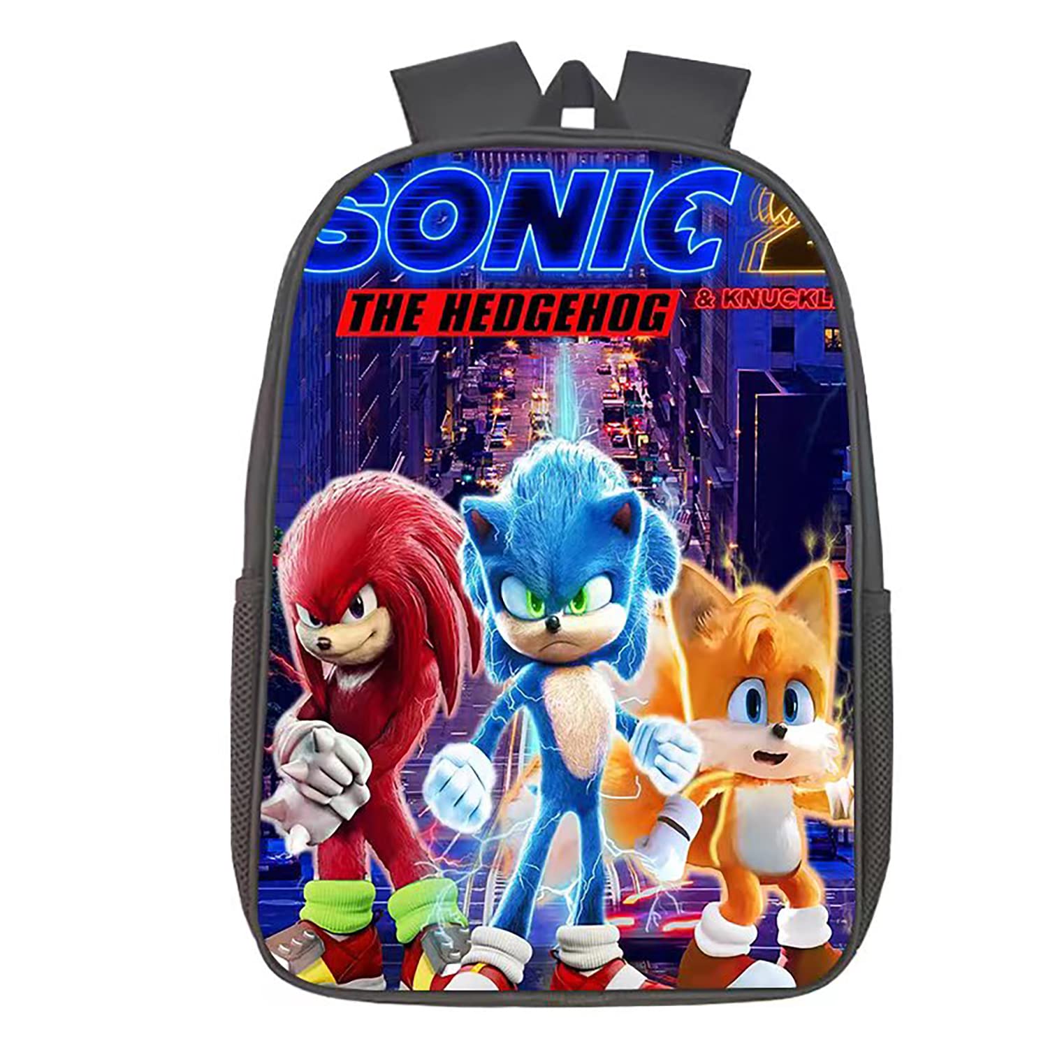 TZNUOUIECartoon The HedgeHog Backpack for School,3D Printed 17 Inch Teens Boy Girl Bookbag Cool Travel Laptop Bag for Gift