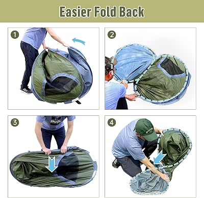 Tentes De Camping Et Randonnée Tente Uv Protection Plage Tente Pliage