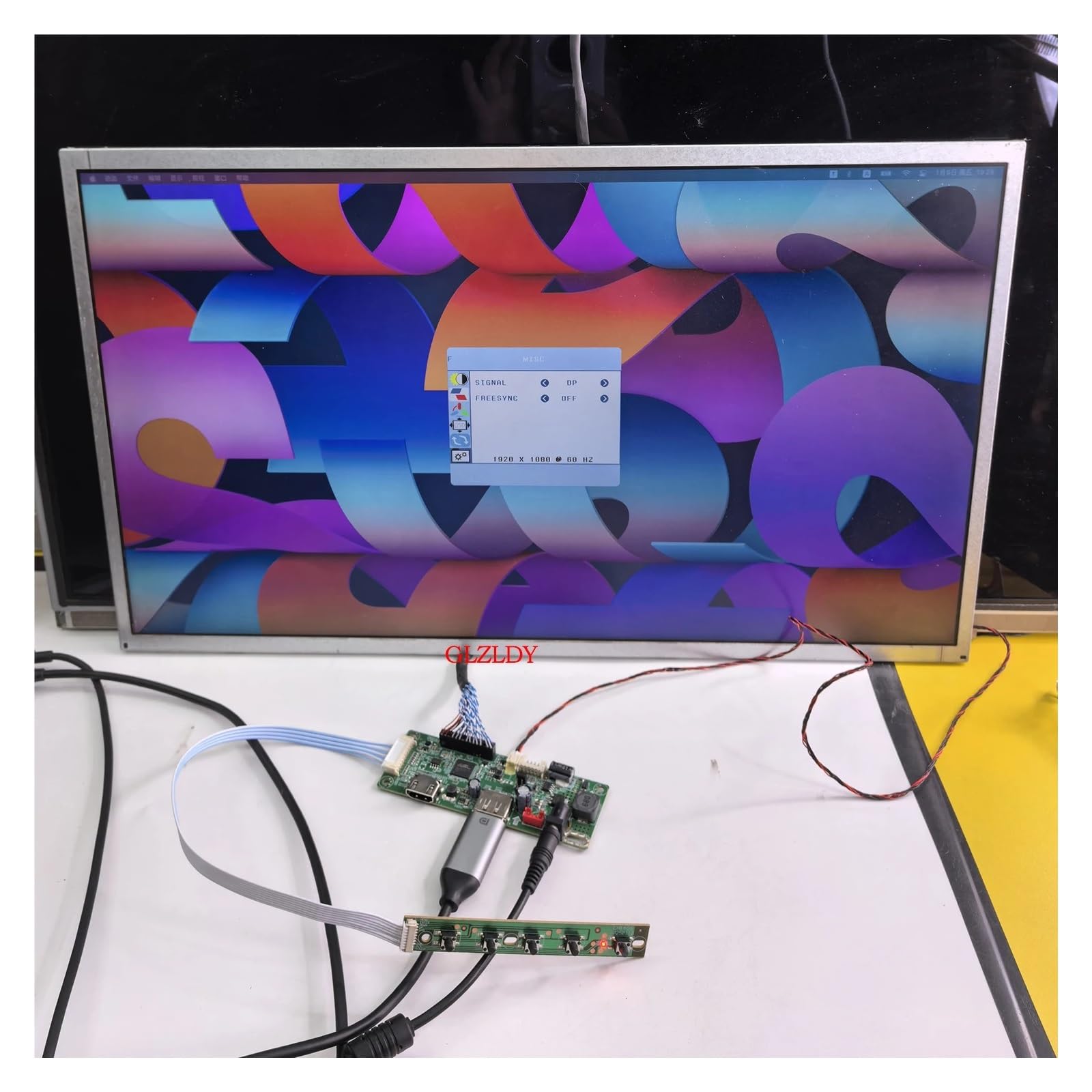 Display A LED Kit Display PC HDMI DP Kit Scheda Driver Di Controllo Monitor Driver EDP | IMac LM215WF3-SLS1 TLG1 1920 * 1080 LVDS 30P for 21,5 pollici(Other 1920x1080 LED)