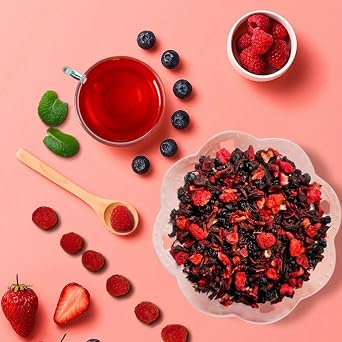 raspberry leaf tea 5.29oz/150g,Loose Leaf Tea,Hot & Iced Tea
