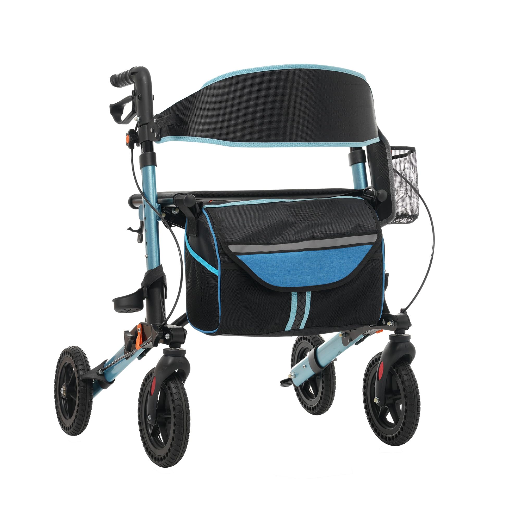 歩行器 歩行車 シルバーカー キャスター 室外用 高さ調整可能