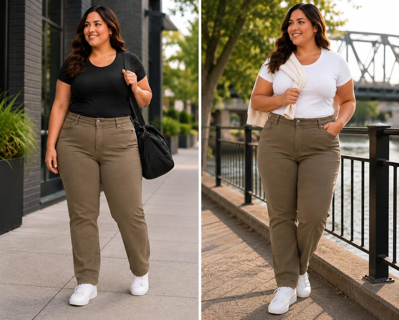 Dickies Womens Perfect Shape Twill Skinny 4 Pocket Pant