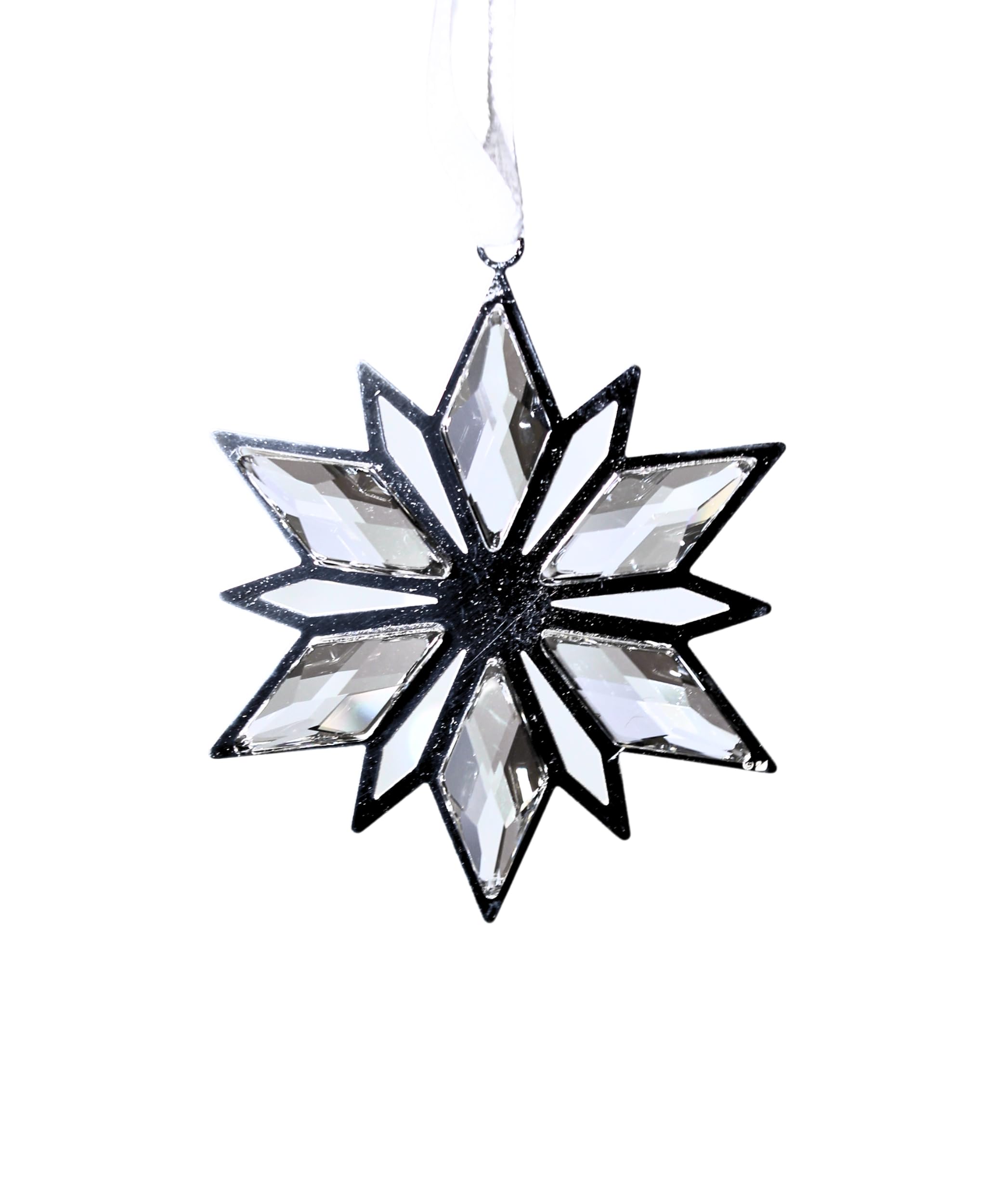 Swarovski Weihnachtsornament Silberstern 2014 Christmas Ornament Silver Star 2014 5064261 AP 2014
