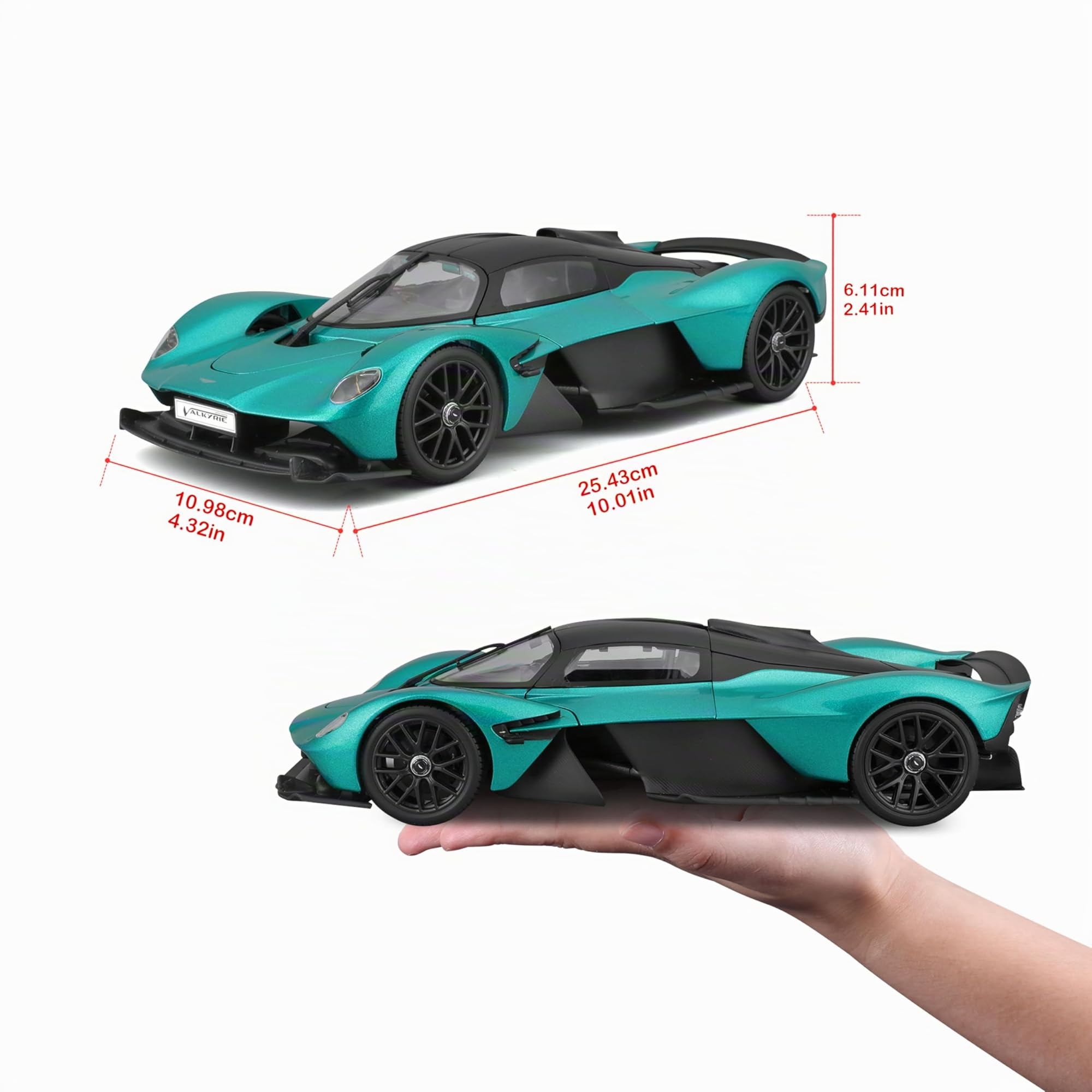 Maisto Aston Martin Valkyrie 2022 Green