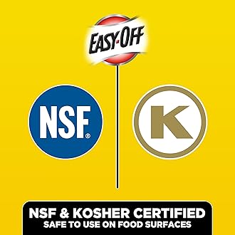 Easy-Off Heavy Duty Degreaser Cleaner Spray, 32 Ounce (Pack of 6)