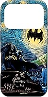Vista 30 de DC Comics Batman Starry Night Style Painting Case para iPhone 17