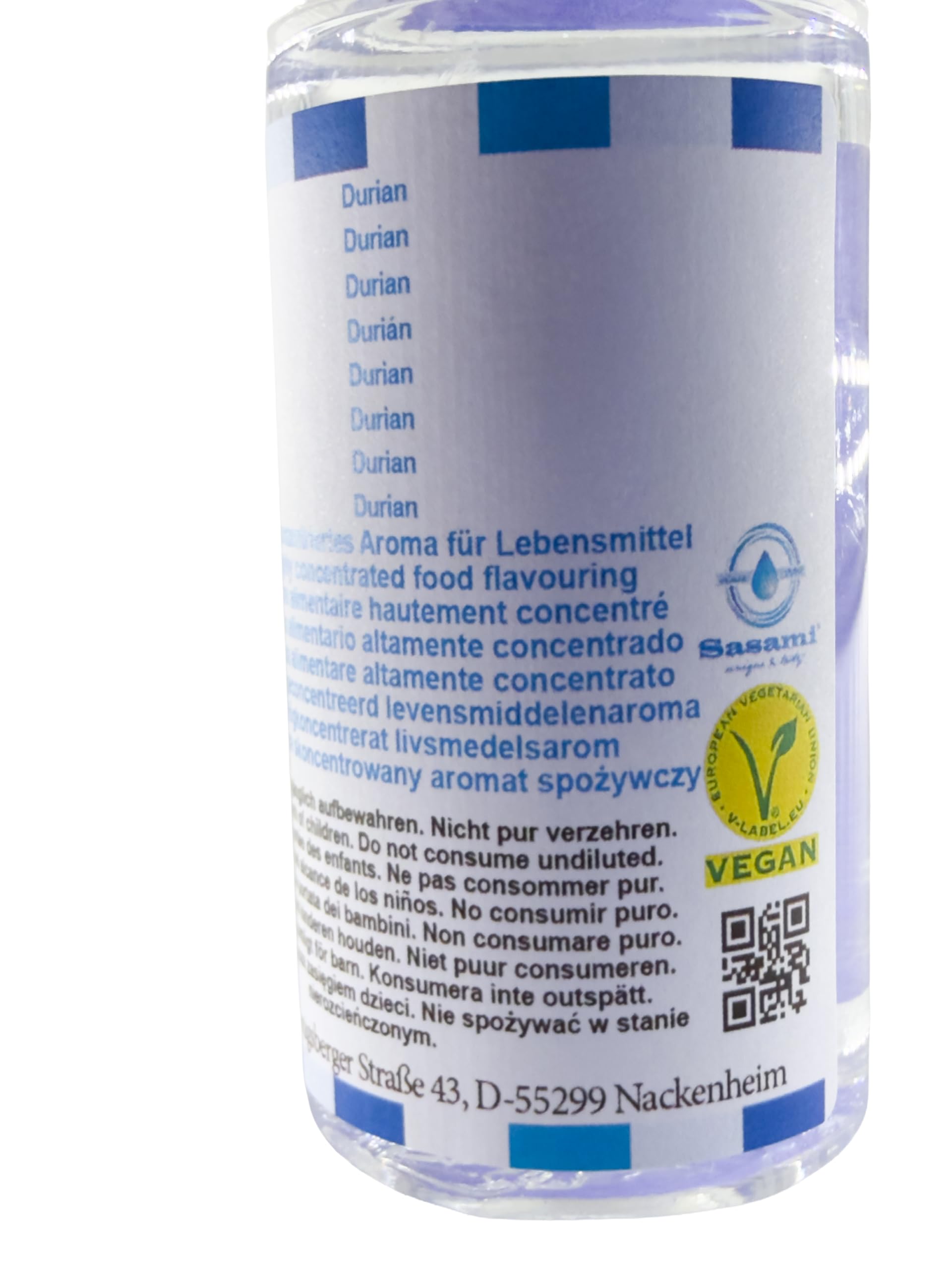 Durian aromat koncentrat – Wegański – Sasami – 100ml