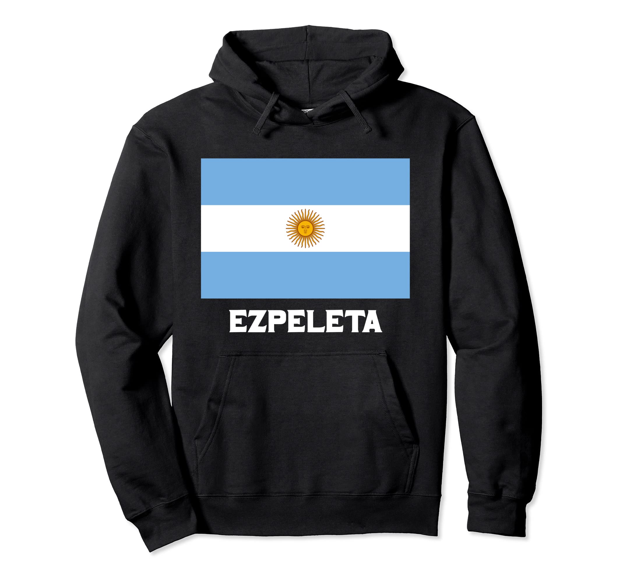 Ezpeleta Republica Argentina Flag Emblem Bandera Pullover Hoodie