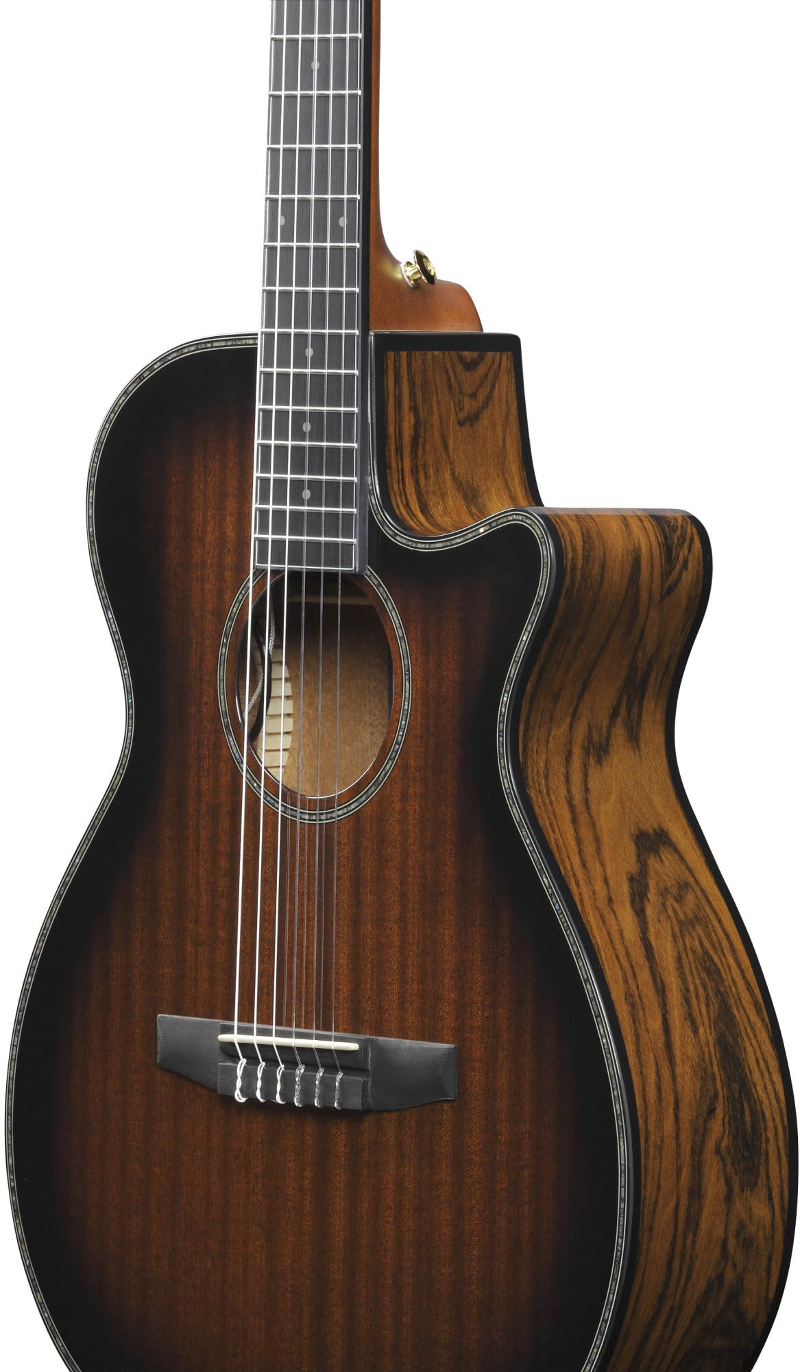 Ibanez AEG74N Mahogany Sunburst High Gloss Electro-Acoustic Classical Guitar