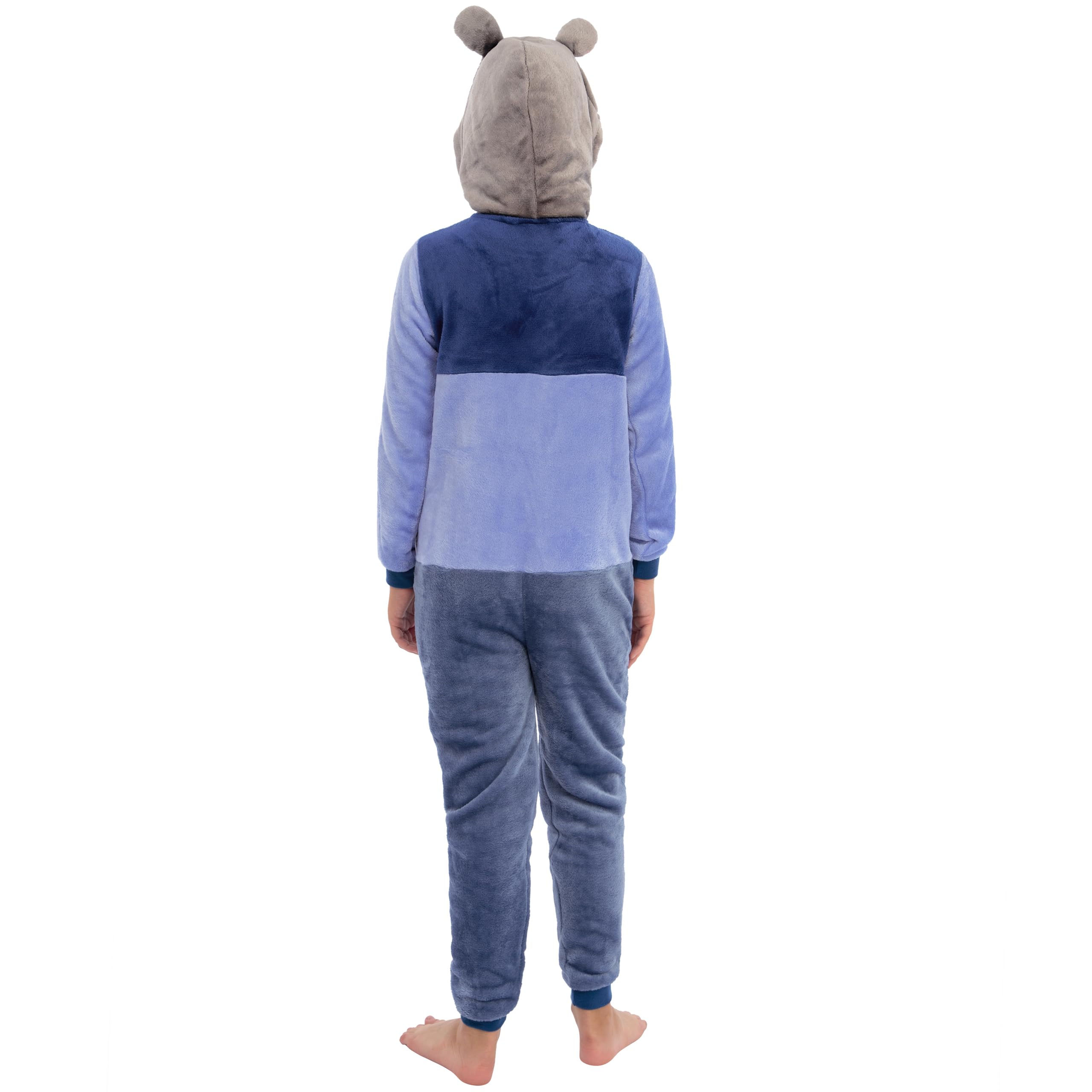 Disney Grenouillere Enfant avec Oreilles 3D, Pyjama Combinaison Enfant Zootopie, Surpyjama Fille Judy Hopps