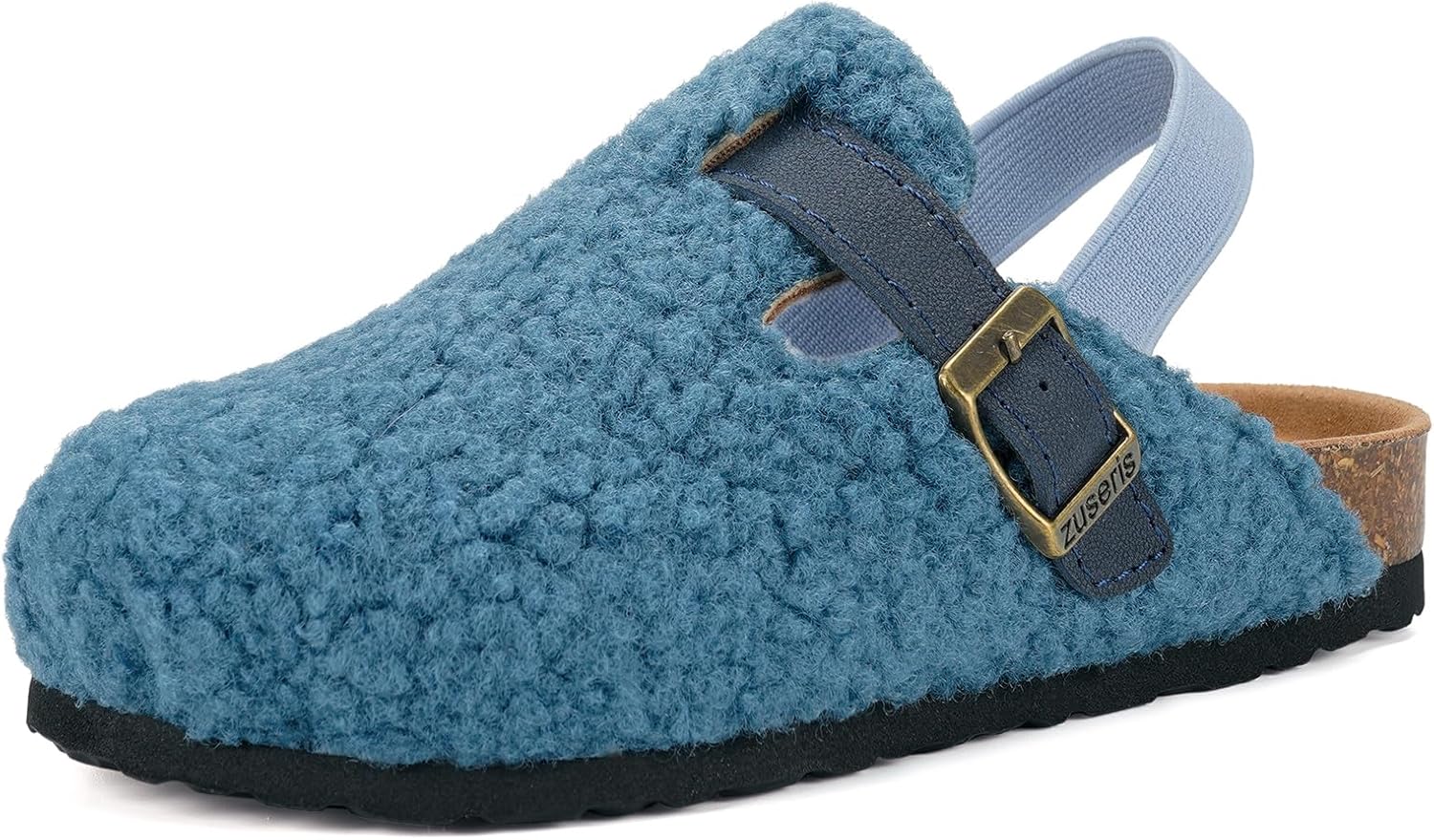 Kids Clogs - Fuzzy Comfort - Adjustable Strap