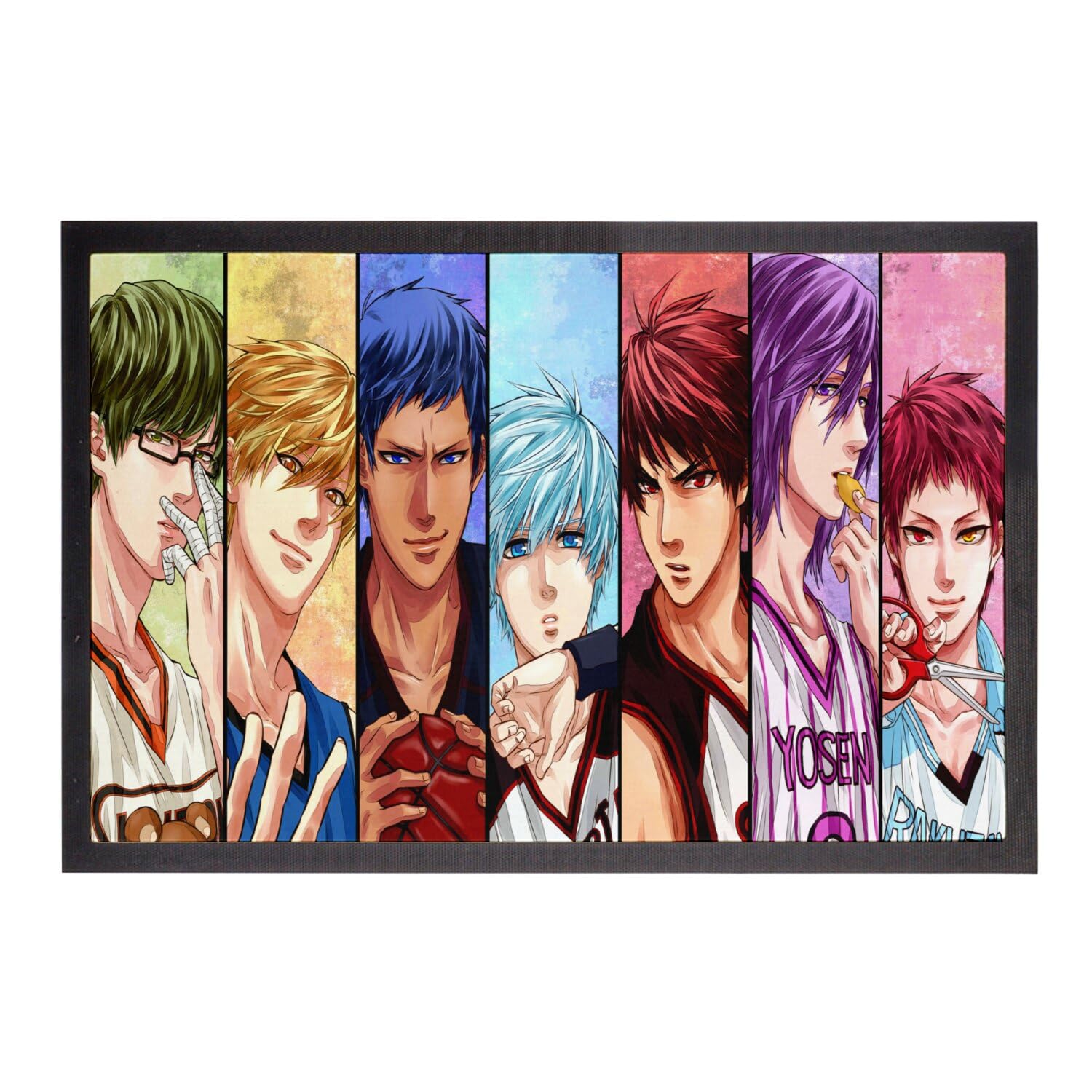 Paillasson Kuroku S Basket Shonen Manga Japon, le cadeau parfait pour otaku