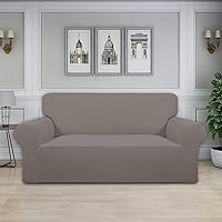 Vista 602 de Easy-Going - Funda elástica para sofá, 1 pieza, protector de muebles, suave, con parte inferior elástica, para niños, tela de jacquard de poliéster