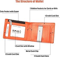 Portafoglio di nicchia retrò classico minimalista durevole Clip di denaro Bifold