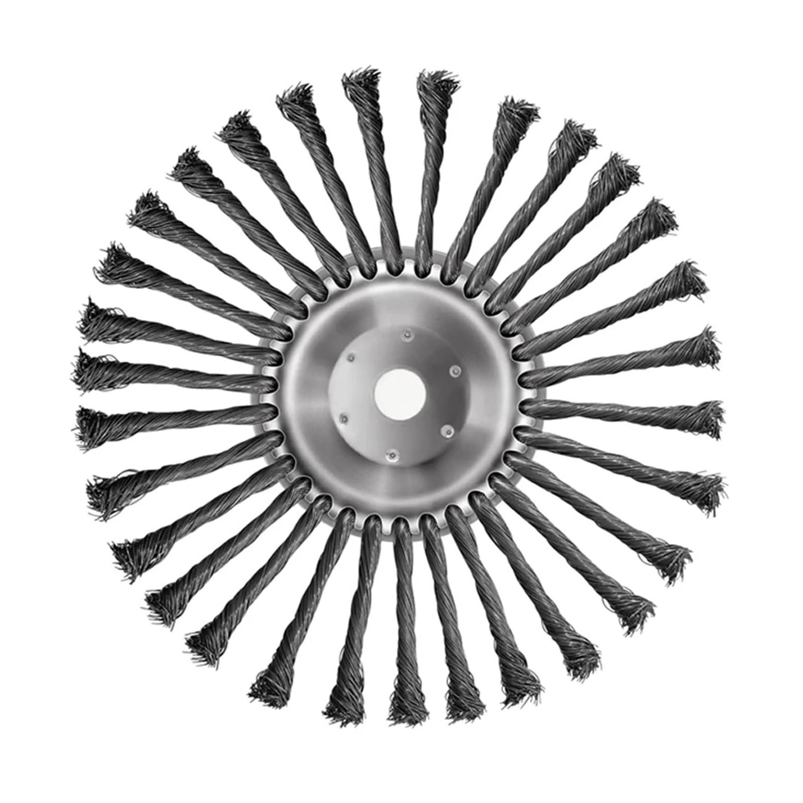 Brosse métallique débroussailleuse 10 pouces outil de jardin anti herbe et rouille