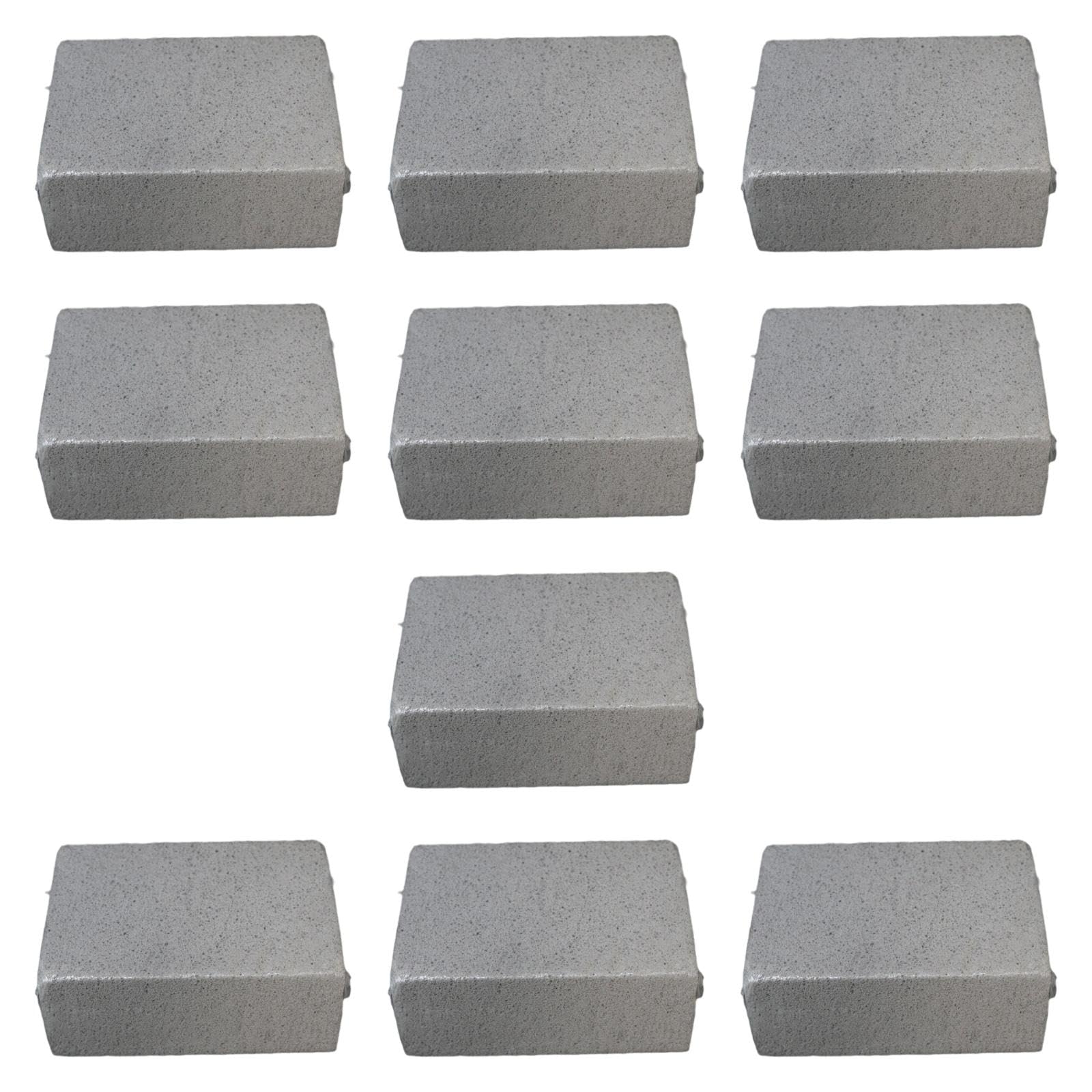 10 Pièces Pierre de Nettoyage Grill Barbecue Pierre Grille Multisurface Pumice Portable Usage Répété Nettoyage Facile Convient Jardin Maison Barbecue
