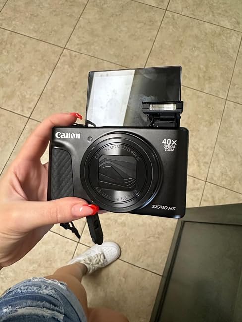 Canon PowerShot SX740 HS (Black) | 40x Optical Zoom – Phoenix Photo
