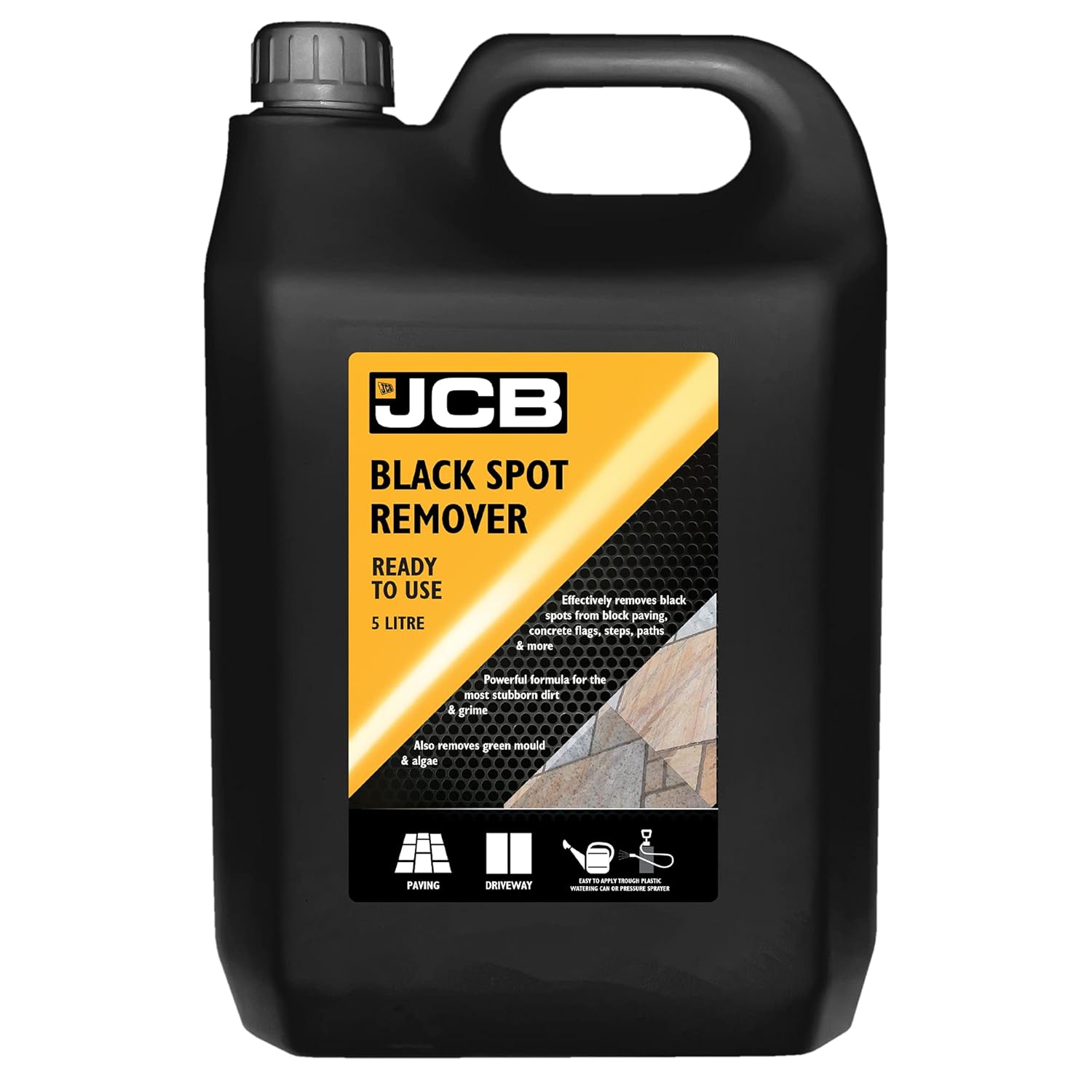 JCB 5L Black Spot Remover and Destroyer Path and Patio Cleaner