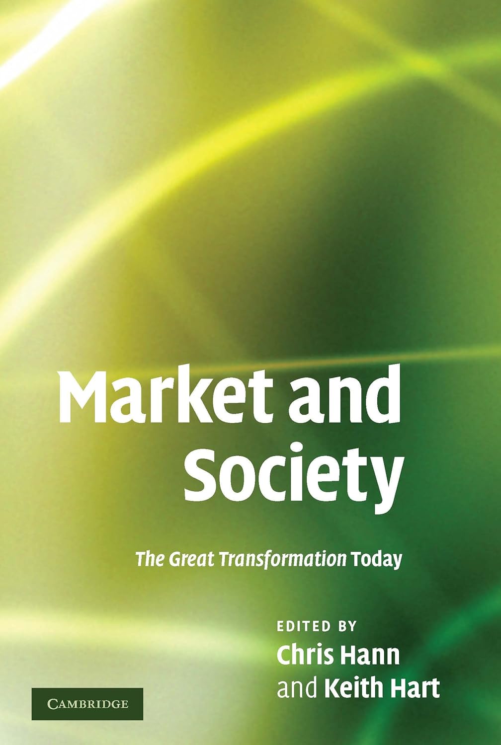 Market and Society: The Great Transformation Today