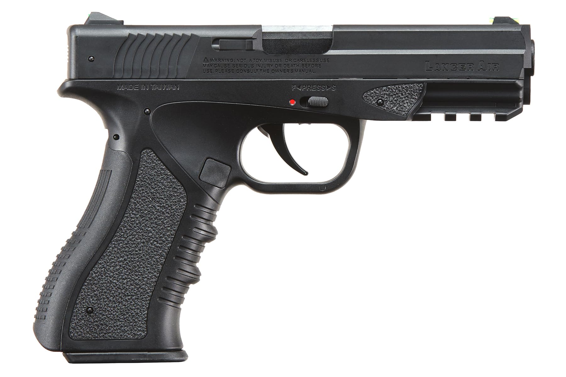 Lancer Air Pistiol CO2 Half-Blowback 4.5mm Airgun Full Package (LTA-3B)