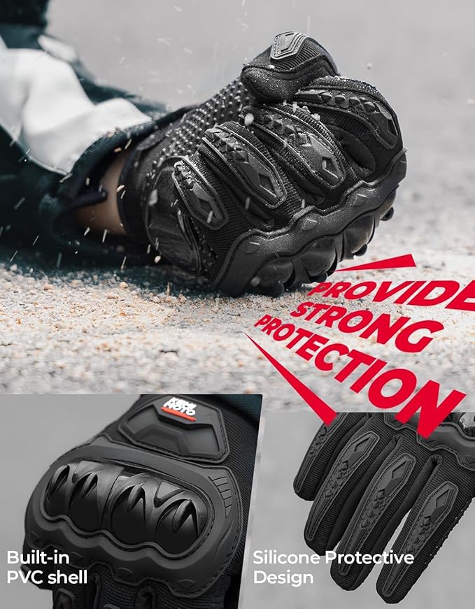 Guantes para Motocicleta KEMIMOTO Unisex Medianos miniatura 3