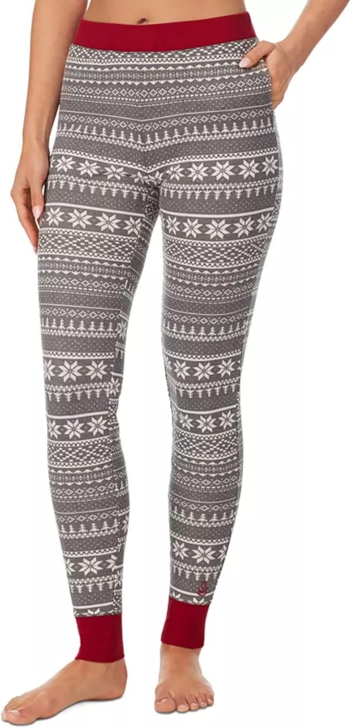 Cuddl Duds Women's Thermal Long Legging at Amazon Women’s Clothing