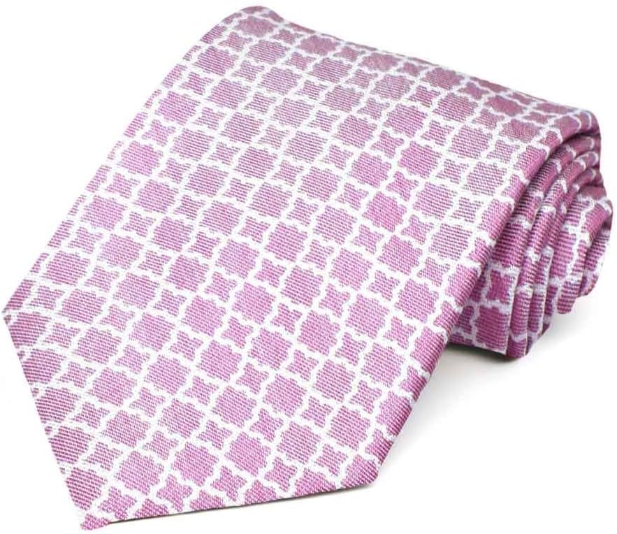 tiemart Regent Morris Neckwear Cotton/Silk Extra Long Necktie