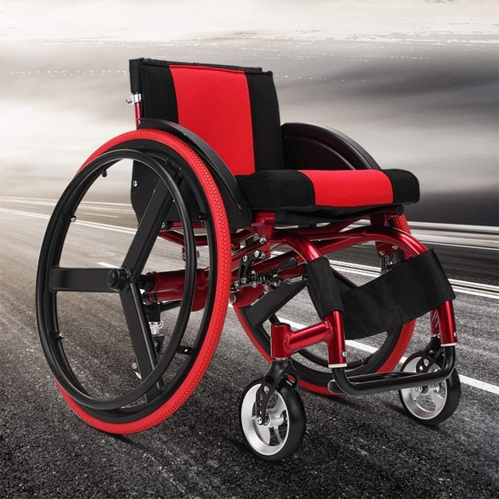 Lekki Wózek Inwalidzki, Sportowy Wózek Inwalidzki, Ręczny Wózek Inwalidzki, Składany Sportowy I Rekreacyjny Wózek Inwalidzki Ze Stopu Aluminium, Przenośny Wózek Inwalidzki, Samobieżny