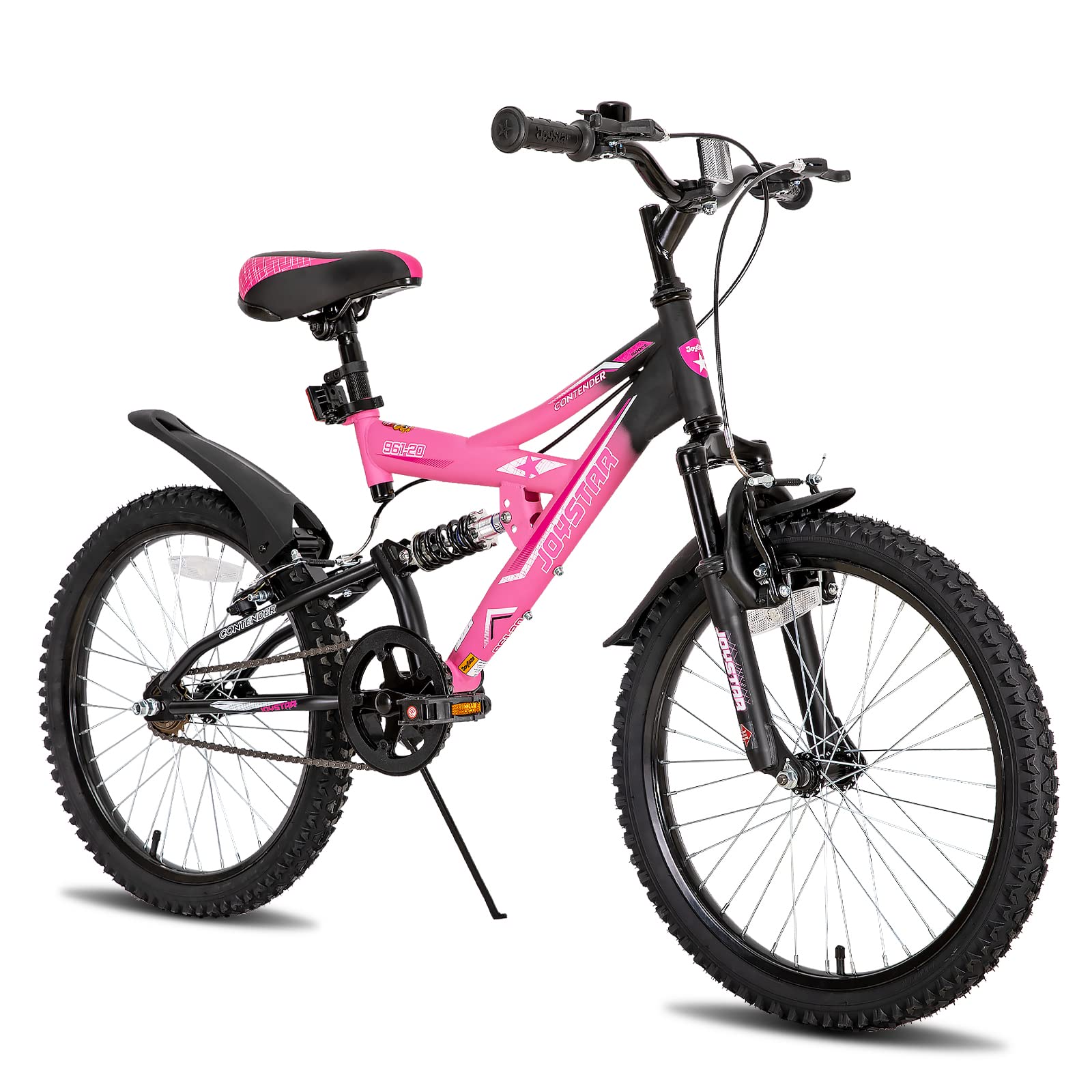 JOYSTAR Contender 24 Inch Kids Dual-Suspension Bike