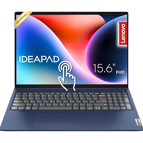 Lenovo New 15.6" FHD Touchscreen Laptop, 13th Gen Intel Core i5 (10 Cores), 12GB RAM, 768GB Storage (512GB External), IPS Touch, USB-C, SD Card Reader, Win 11, w/WOWPC Bundle, w/o Mouse