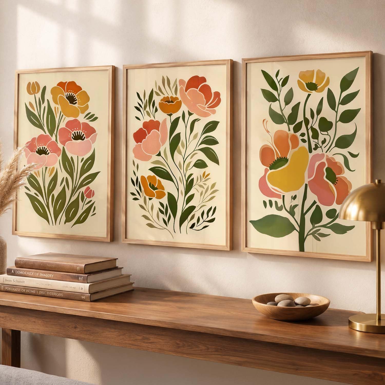 BOHO Wall Art Set - Maximalist Prints with Frame -22 BOHO Wall Art Set - Maximalist Prints with Frame -22