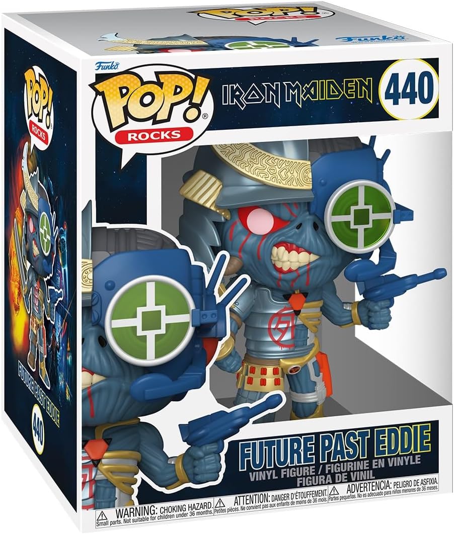 Funko Pop! Super: Iron Maiden - Senjutsu Eddie - the Future Past - Collectable Vinyl Figure - Gift Idea - Official Merchandise - Toys for Kids & Adults - Music Fans - Model Figure for Collectors