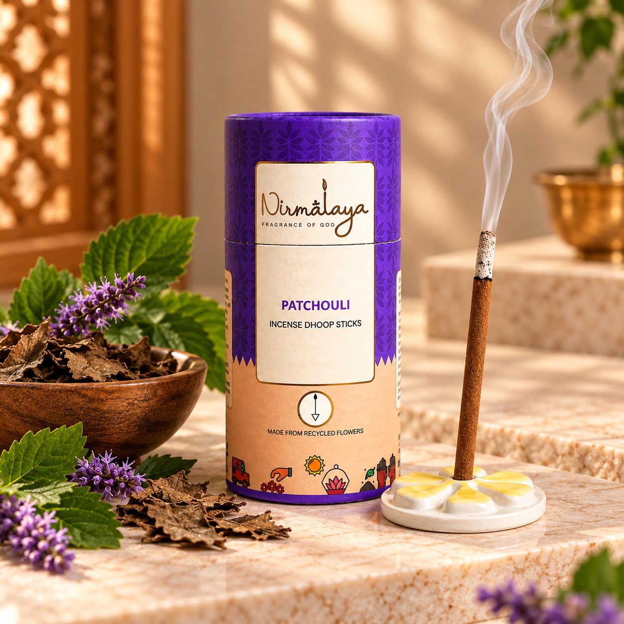 Nirmalaya Dhoop Sticks - Natural Aromatherapy Incense -1