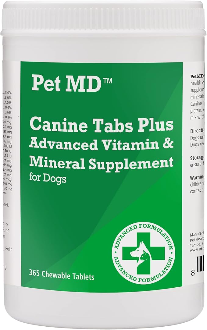 Pet MD Canine Tabs Plus 365 Count Advanced