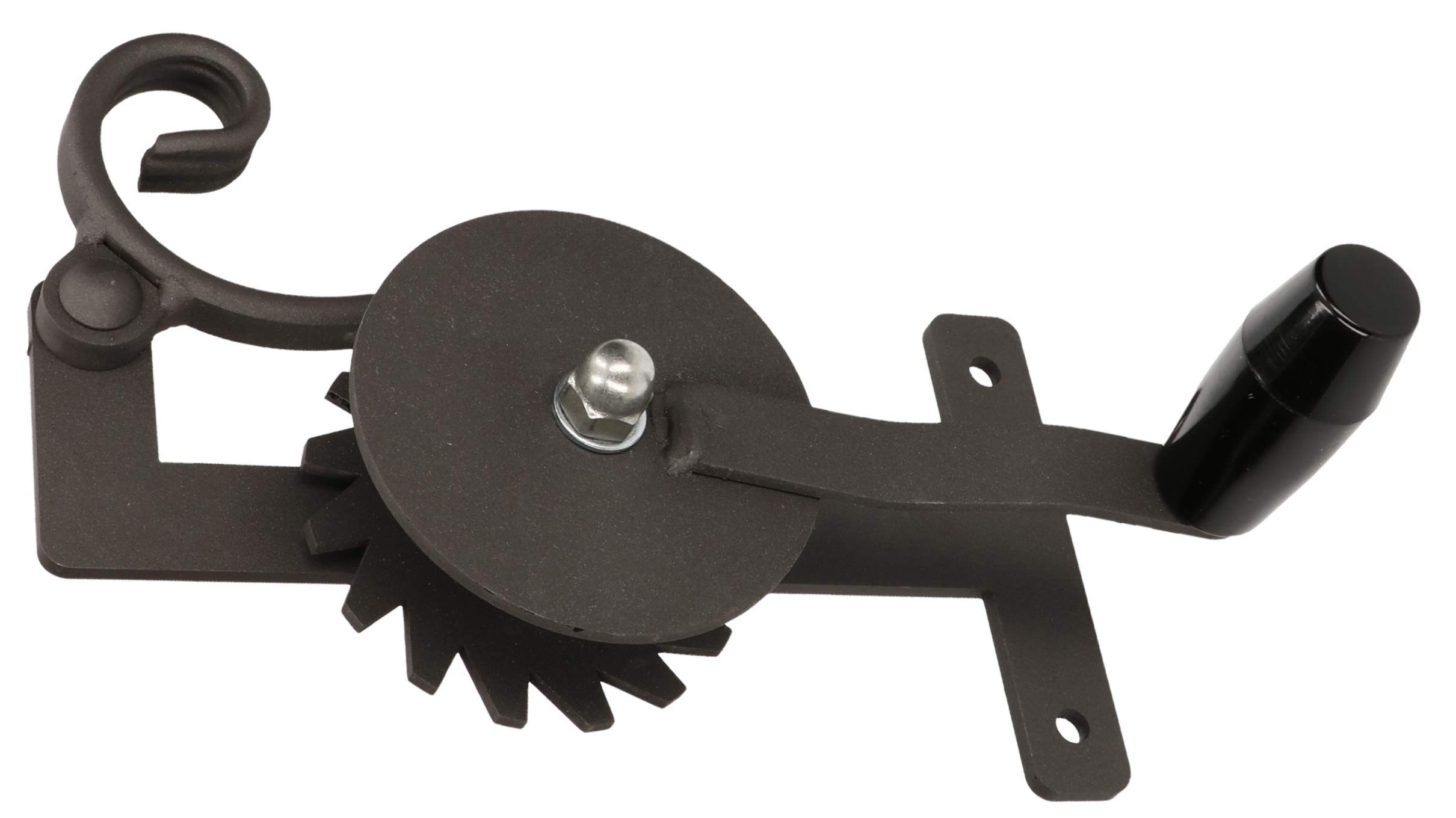 KOTARBAU® Manivela para barbacoa de 20 cm Forjada para ajustar la altura de la parrilla
