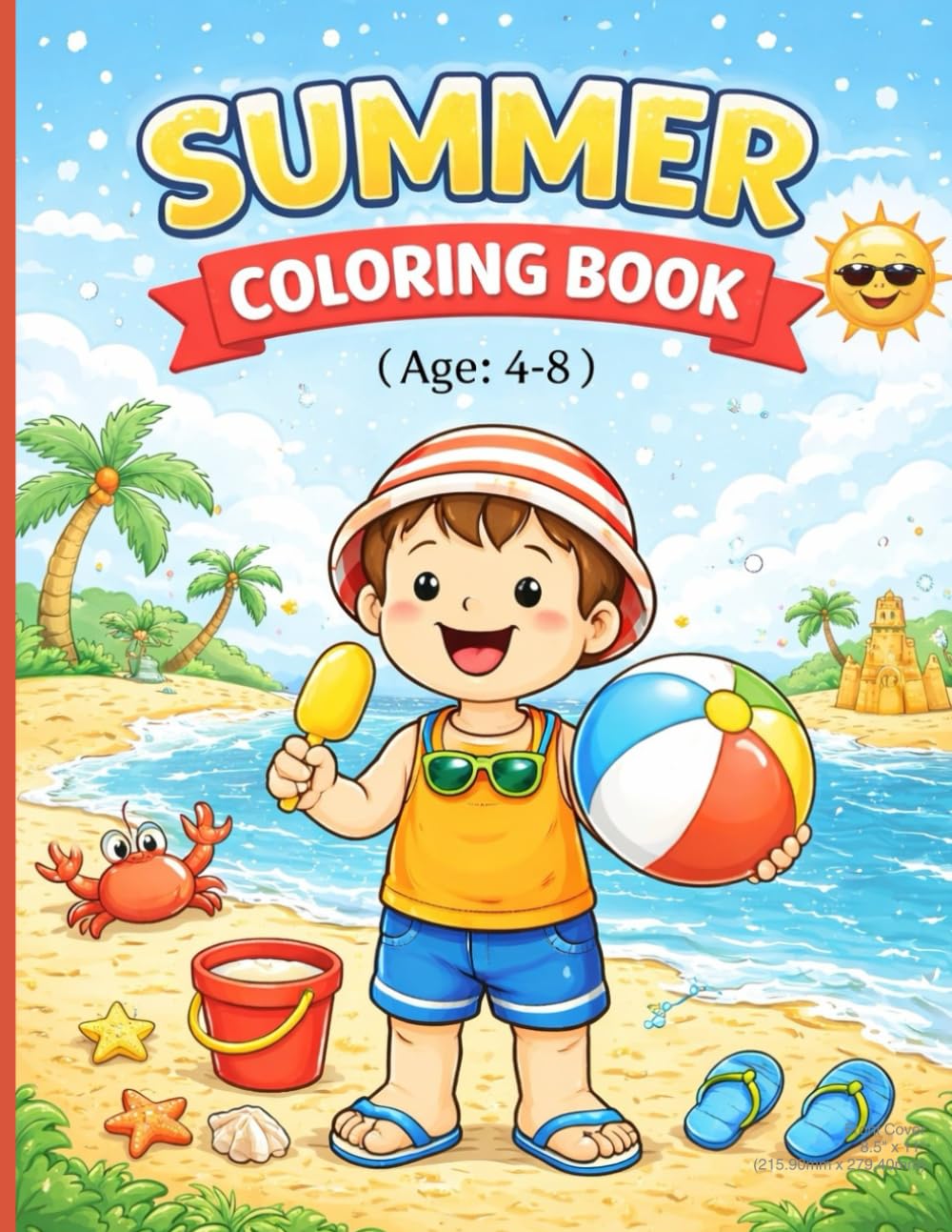summer coloring book (My First Seasons Coloring Books)