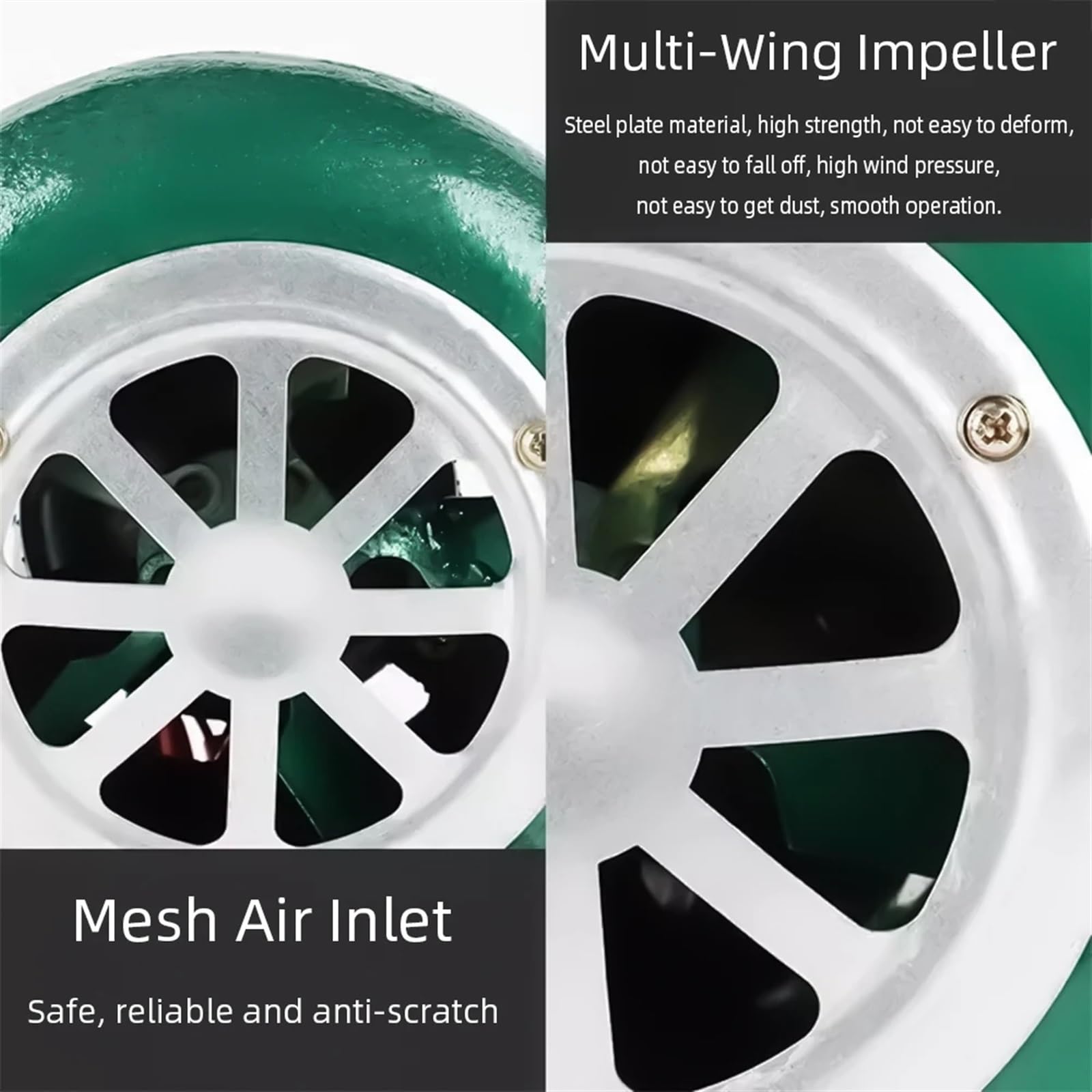 VCHICS Gebläse, Elektrischer Gebläseventilator Niederdruckgebläse Kreiselgebläse Eisenschalengebläse Grillventilator for Mini-Schmiedeschmieden(60w)