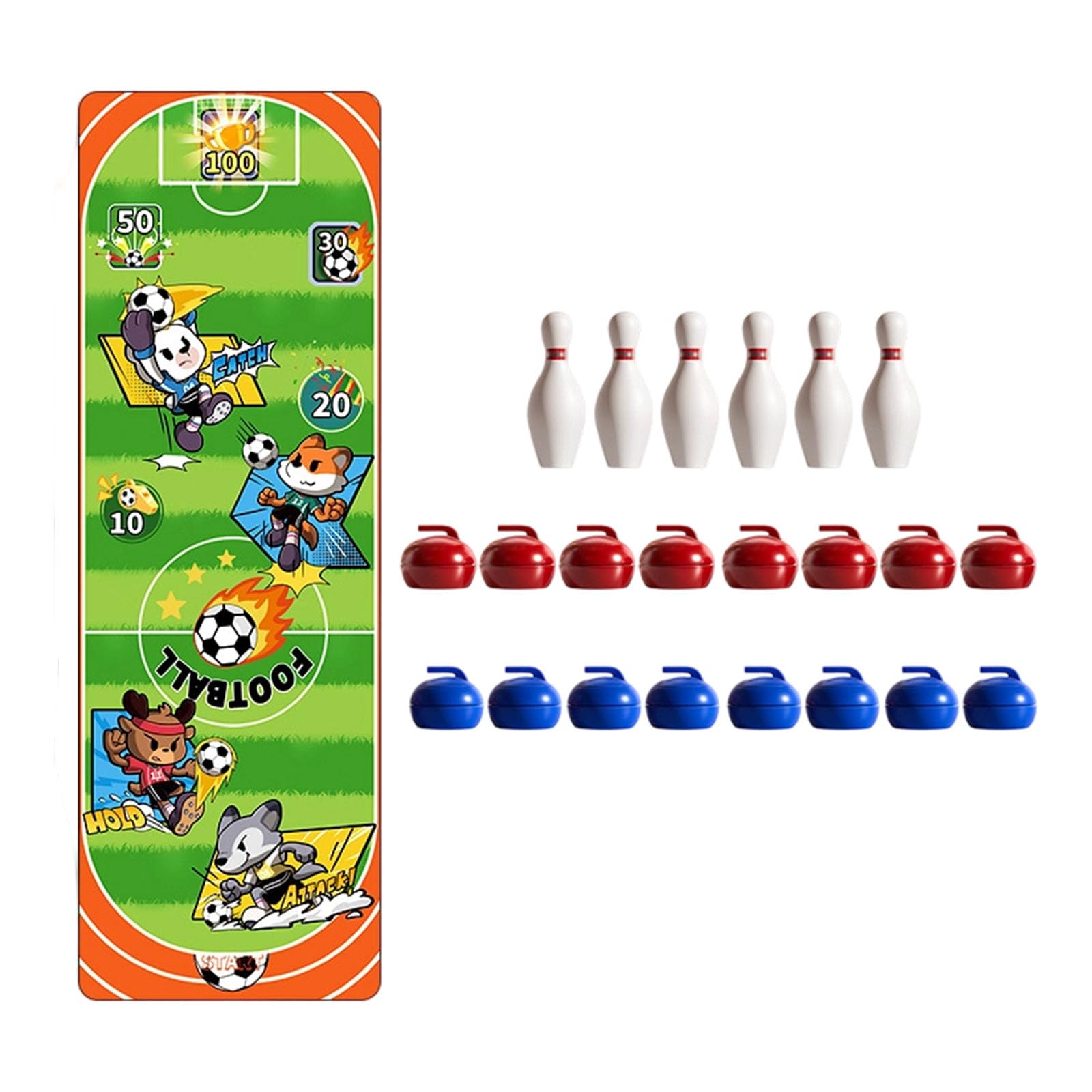 Gioco da Tavolo per Lo Sviluppo per Bambini dai 3 Anni in, Giocattolo per attività familiari in Gomma Sicuro con Facile conservazione, Strumento apprendimento interattivo Gioco per Lo Sviluppo