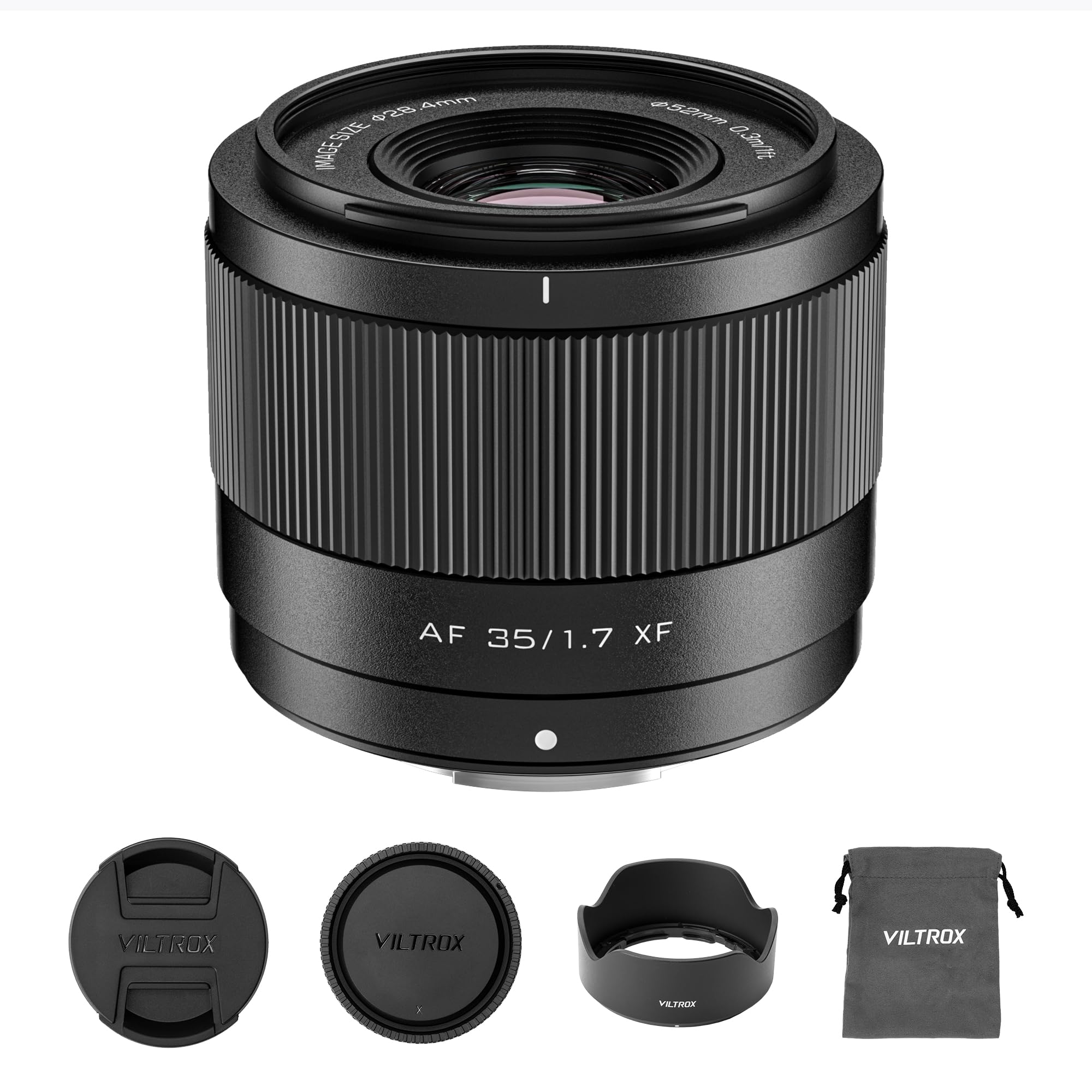 Amazon.com : VILTROX 35mm F1.7 f/1.7 Air AF Lens for Fuji X Mount