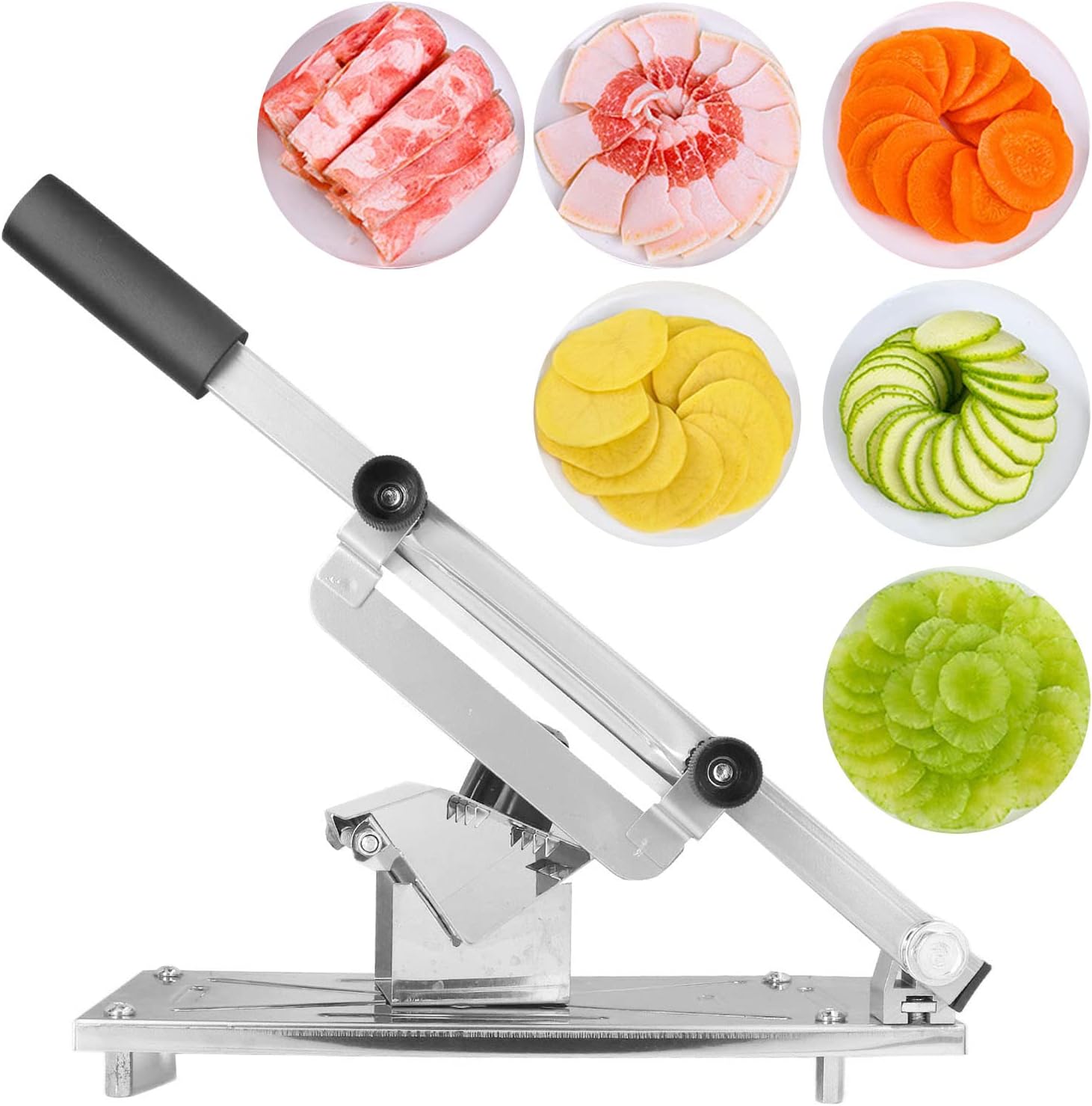 肉、ハムのスライサー、三相200v動力