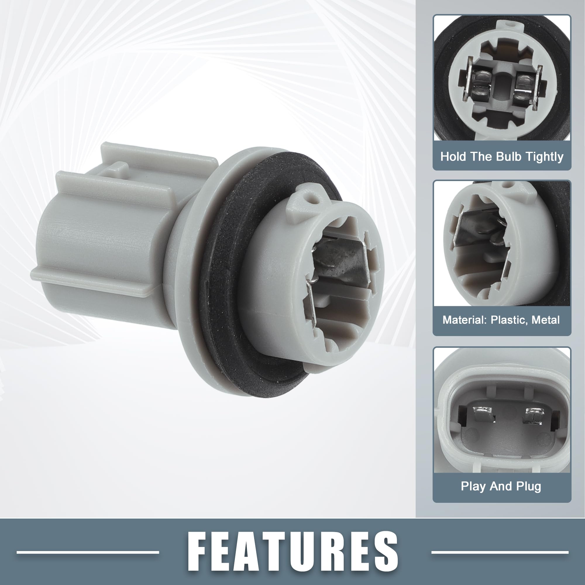 Front Parking Light Bulb Socket For Toyota RAV4 2012-2014 - Direct OE Replacement (P-2564755)