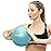 APEXUP Yoga Ball Exercise Ball, Heavy Duty Pilates Ball for Fitness, Balance, Core Workout, Physical Therapy (XXS (9) 23cm, Light Blue)