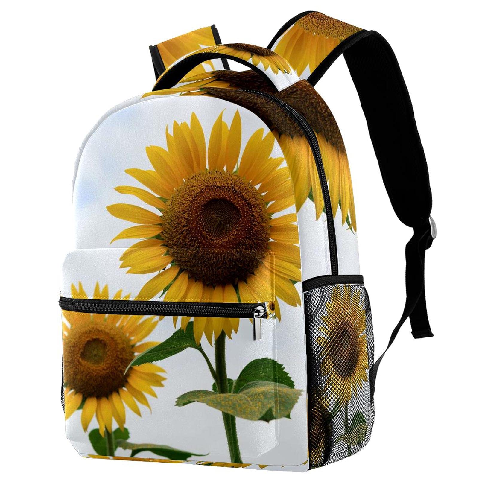 Sac à dos décontracté tournesol grand format multicolore 7 - 7